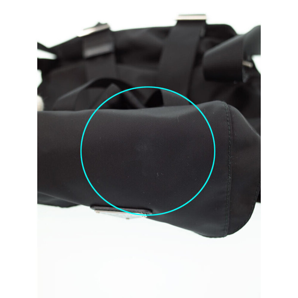 PRADA Two Pocket Tessuto Backpack Rucksack Daybag Black - Picture 5 of 9